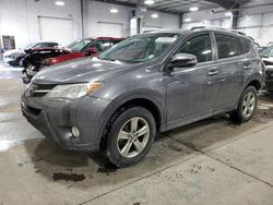 Salvage cars for sale at Ham Lake, MN auction: 2015 Toyota Rav4 XLE