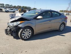 Salvage cars for sale at Dunn, NC auction: 2011 Hyundai Elantra GLS