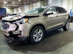 Salvage cars for sale at Woodhaven, MI auction: 2020 Ford Edge SEL