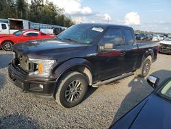 Salvage cars for sale at Riverview, FL auction: 2018 Ford F150 Super Cab