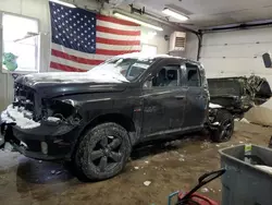 Salvage trucks for sale at Lyman, ME auction: 2016 Dodge RAM 1500 ST