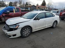 Salvage cars for sale at Denver, CO auction: 2012 Volkswagen Passat S