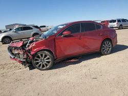 Salvage cars for sale at Amarillo, TX auction: 2021 Mazda 3 Select