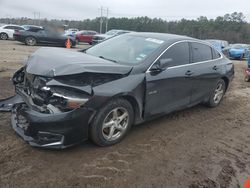 Salvage cars for sale at Greenwell Springs, LA auction: 2017 Chevrolet Malibu LS