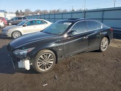 Salvage cars for sale at Pennsburg, PA auction: 2018 Infiniti Q50 Luxe