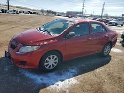 Salvage cars for sale at Colorado Springs, CO auction: 2009 Toyota Corolla Base