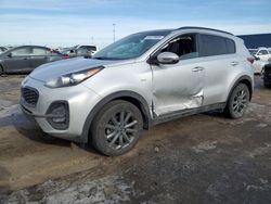 Salvage cars for sale at Woodhaven, MI auction: 2020 KIA Sportage S