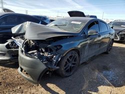 Salvage cars for sale at Elgin, IL auction: 2015 Ford Fusion SE