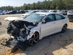 Salvage cars for sale at Eight Mile, AL auction: 2022 Honda Accord Sport