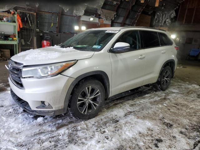 2016 Toyota Highlander XLE