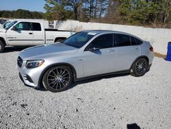 Salvage cars for sale at Fairburn, GA auction: 2019 Mercedes-Benz GLC Coupe 43 4matic AMG