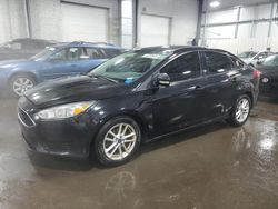 Carros salvage a la venta en subasta: 2015 Ford Focus SE