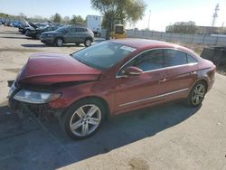 Salvage cars for sale at Orlando, FL auction: 2014 Volkswagen CC Sport