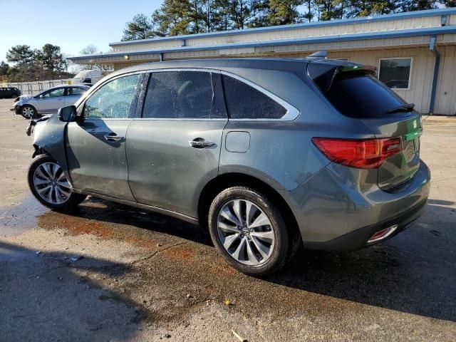 2016 Acura MDX Technology