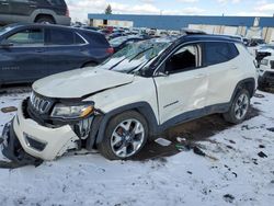 4 X 4 a la venta en subasta: 2021 Jeep Compass Limited