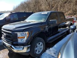 Ford salvage cars for sale: 2021 Ford F150 Supercrew