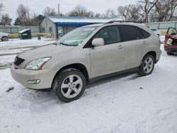 Salvage cars for sale from Copart Wichita, KS: 2004 Lexus RX 330