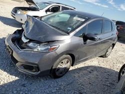 Salvage cars for sale at Temple, TX auction: 2019 Honda FIT LX