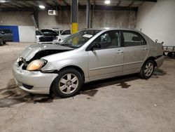 Salvage cars for sale at Chalfont, PA auction: 2003 Toyota Corolla CE