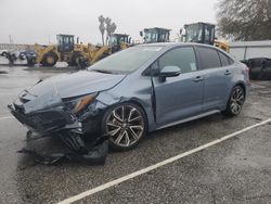 Toyota salvage cars for sale: 2022 Toyota Corolla SE