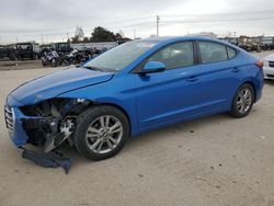 Salvage cars for sale at Nampa, ID auction: 2018 Hyundai Elantra SEL