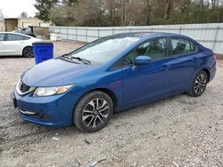 Salvage cars for sale at Knightdale, NC auction: 2015 Honda Civic EX