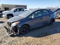 Salvage cars for sale at Kansas City, KS auction: 2015 Toyota Prius