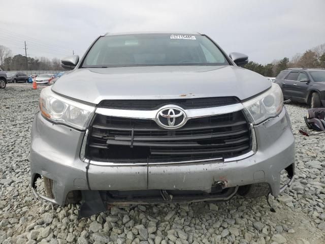 2015 Toyota Highlander XLE