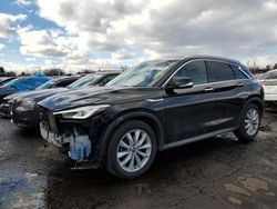 Salvage cars for sale at New Britain, CT auction: 2019 Infiniti QX50 Essential