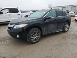 Salvage cars for sale at Kansas City, KS auction: 2014 Acura RDX Technology