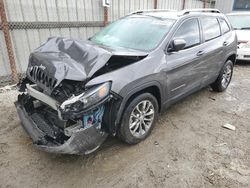 Salvage cars for sale at Los Angeles, CA auction: 2021 Jeep Cherokee Latitude LUX