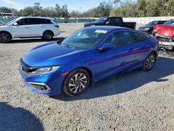 Salvage cars for sale at Riverview, FL auction: 2020 Honda Civic LX