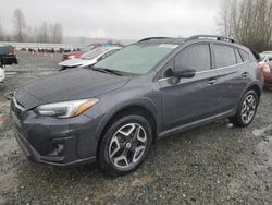 Salvage cars for sale at Arlington, WA auction: 2018 Subaru Crosstrek Limited