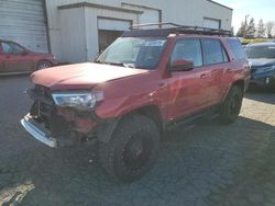 Salvage cars for sale at Woodburn, OR auction: 2016 Toyota 4runner SR5/SR5 Premium