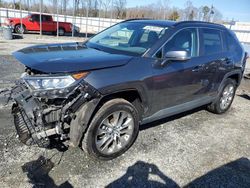 Salvage cars for sale at Spartanburg, SC auction: 2020 Toyota Rav4 XLE Premium