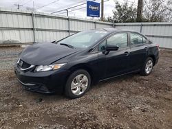 Salvage cars for sale at Hillsborough, NJ auction: 2014 Honda Civic LX