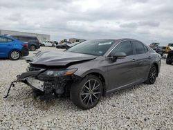 Salvage cars for sale at Taylor, TX auction: 2024 Toyota Camry SE Night Shade