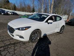 Carros salvage a la venta en subasta: 2018 Mazda 3 Touring