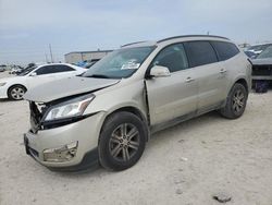 Salvage cars for sale at Haslet, TX auction: 2016 Chevrolet Traverse LT