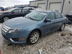 Salvage trucks for sale at Wayland, MI auction: 2012 Ford Fusion SEL