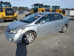 Salvage cars for sale at Dunn, NC auction: 2010 Honda Civic LX