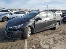 Salvage cars for sale at Indianapolis, IN auction: 2017 Chevrolet Cruze Premier