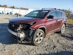 Salvage cars for sale at Montgomery, AL auction: 2015 Toyota Highlander Limited