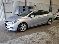 Salvage cars for sale at Gastonia, NC auction: 2017 Chevrolet Cruze Premier