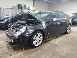 Salvage cars for sale at Elgin, IL auction: 2015 Chevrolet Cruze LTZ