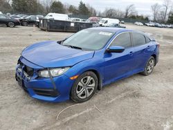 Salvage cars for sale at Madisonville, TN auction: 2016 Honda Civic LX