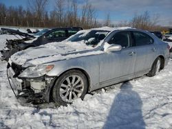 Salvage cars for sale at Leroy, NY auction: 2011 Lexus LS 460