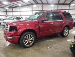 Salvage cars for sale at Seaford, DE auction: 2017 Ford Expedition Limited