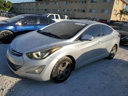 Salvage cars for sale at Opa Locka, FL auction: 2016 Hyundai Elantra SE