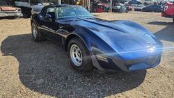 Salvage cars for sale at Memphis, TN auction: 1981 Chevrolet Corvette